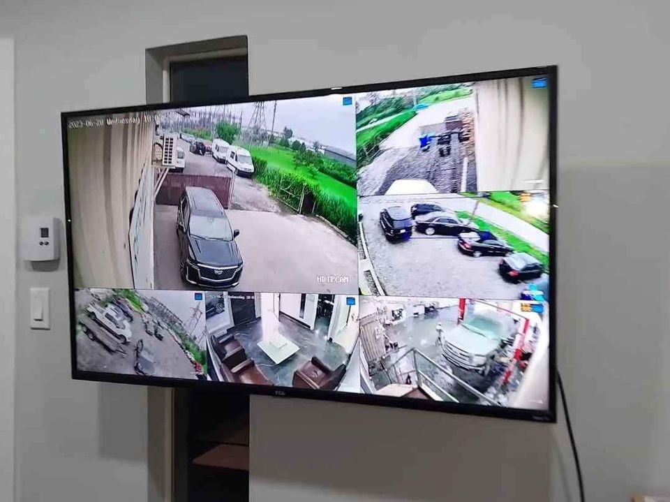 Real-world CCTV Camera Installation at Entreprise Brothers' by AKMITS Services
