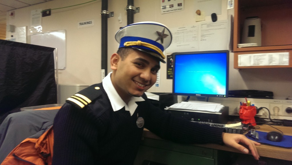 AKMITS Founder in Shipboard IT Officer Uniform